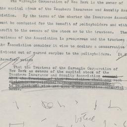 Board Meeting, 5/12/1921