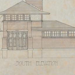Working drawing #4: South e...