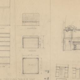 Cabinetwork, furniture details