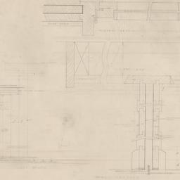Wall sections, framing details