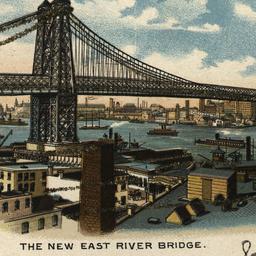 New York. the New East Rive...