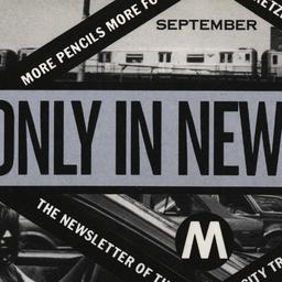 Only in New York September ...