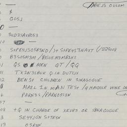 Western questionnaire, answ...