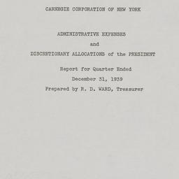 Board Meeting, 2/1/1940