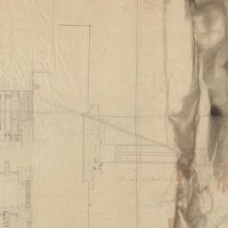 Front door elevation, plan,...