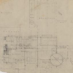 Grounds, first floor plan