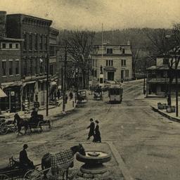 Main Street and Pleasant Sq...