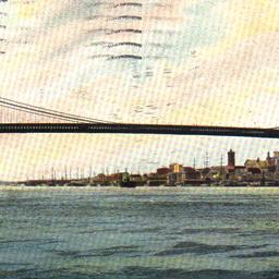 Brooklyn Bridge, New-York.