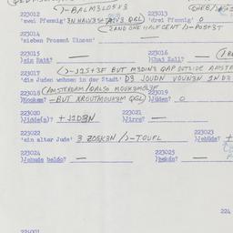 Western questionnaire, answ...
