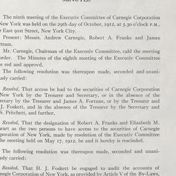 Executive Committee Meeting