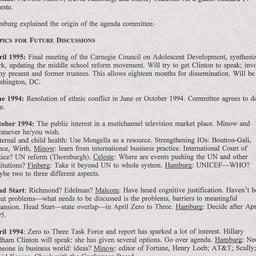 Agenda Committee