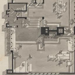 Isometric first floor plan