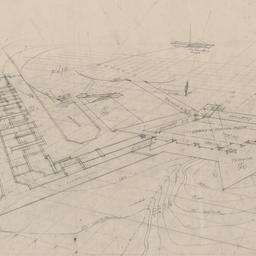 Perspective site plan