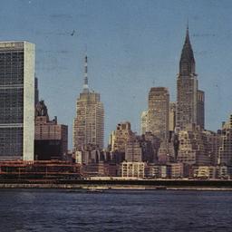 United Nations Building wit...