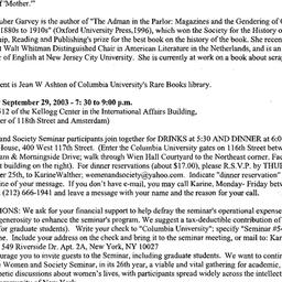 Correspondence, 2003-09-29....
