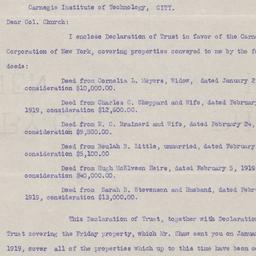 Board Meeting, 12/14/1921