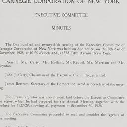 Executive Committee Meeting...