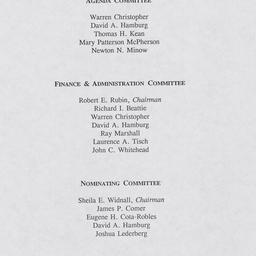 Nominating Committee