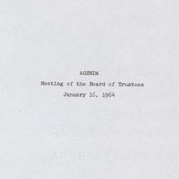 Meeting of the Board of Tru...