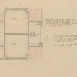 Basement cabinetwork plan