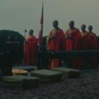 Buddhist Service at the Cat...