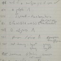 Eastern questionnaire, blue...
