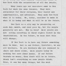 New York's Future as I ...
