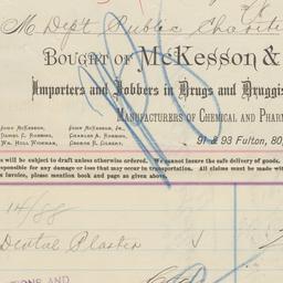 McKesson & Robbins, bil...