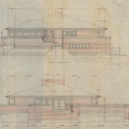 South, west elevations