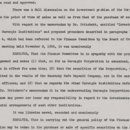 Board Meeting, 1/20/1927