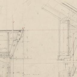 Wall sections, rafter details