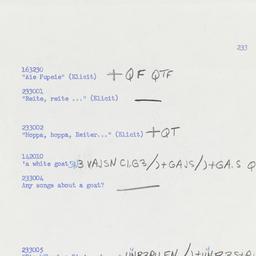 Western questionnaire, answ...