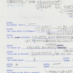 Western questionnaire, answ...