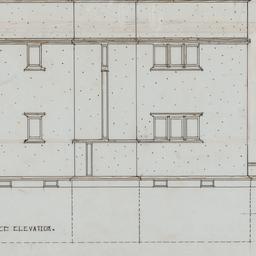 Entrance elevation