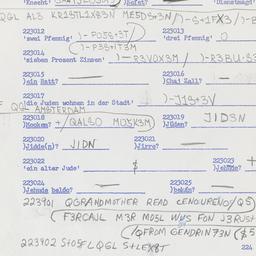 Western questionnaire, answ...