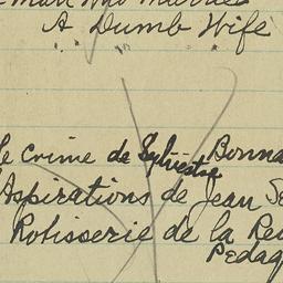 Satires, undated : autograp...