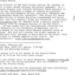 Announcements, 2005-02-02. ...