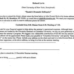 Announcements, 2002-12-13. ...