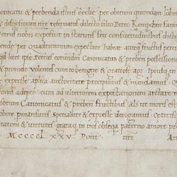 [Papal bull from Pope Sixtu...