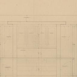 Dining room sideboard eleva...