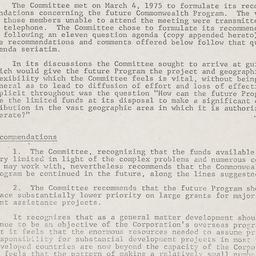 Special Committees