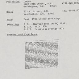 Nominating Committee