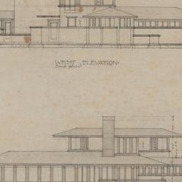 Working drawing #4: West, e...