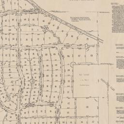Golf acres subdivision plot...