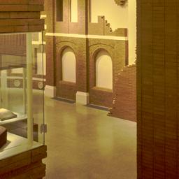 Interior view, showroom.