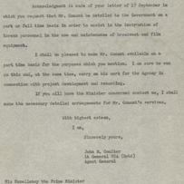 John B. Coulter To Prime Mi...