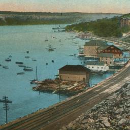 Hudson River and Palisades,...