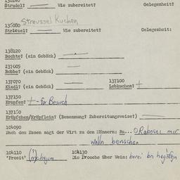 Western questionnaire, answ...