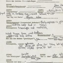 Western questionnaire, answ...