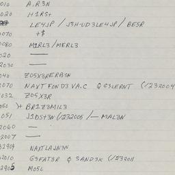 Western questionnaire, answ...